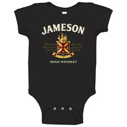 Jameson Black Baby One Piece Jameson Black Baby One Piece