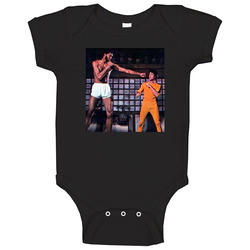 Bruce Lee Kareem Abdul-jabbar 1972 Fight Baby One Piece Bruce Lee Kareem Abdul-jabbar 1972 Fight Baby One Piece