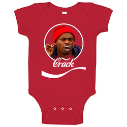 Dave Chappelle Show Huh Crack Coca Cola Parody Baby One Piece