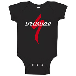 Specialized Black Baby One Piece