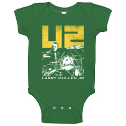 Larry Mullen Jr #2 Baby One Piece