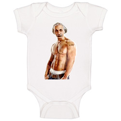 Buff Einstein Funny Science Physics Street Wear Baby One Piece Buff Einstein Funny Science Physics Street Wear Baby One Piece