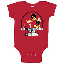 Football Kansas City Leon Sandcastle Deion Sanders Homeboy Baby One Piece