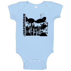 Bobby Jarzombek Rock Drummer Music Baby One Piece