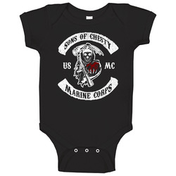 Sons Of Chesty Baby One Piece Sons Of Chesty Baby One Piece