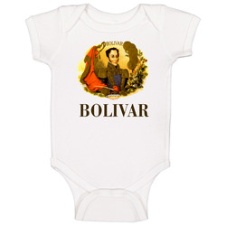 Cuban Cigar Tobacco Bolivar Havana Habanos Popular Smoke Logo Label .png Baby One Piece