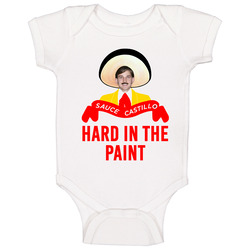Sauce Castillo Nik Stauskas Kings Basketball Baby One Piece Sauce Castillo Nik Stauskas Kings Basketball Baby One Piece