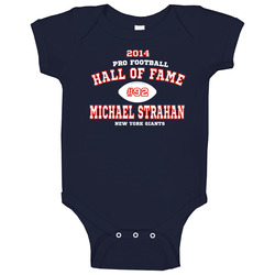 Michael Strahan Hall Of Fame Baby One Piece
