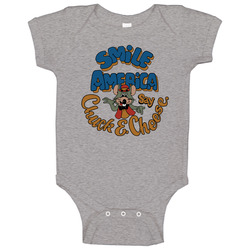Chuck E Cheese Smile America Baby One Piece Chuck E Cheese Smile America Baby One Piece