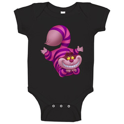 CHESHIRE CAT T SHIRT DISNEY ALICE IN WONDERLAND XSM-6XL CARTOON ART T Baby One Piece CHESHIRE CAT T SHIRT DISNEY ALICE IN WONDERLAND XSM-6XL CARTOON ART T Baby One Piece
