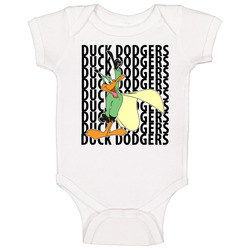 Daffy Duck Dodgers Baby One Piece