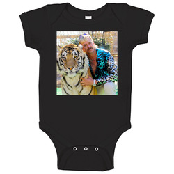 Joe Exotic With Tiger King Big Cat Netflix Series Fan Baby One Piece