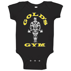 Gold Gym Workout Fitness Baby One Piece Gold Gym Workout Fitness Baby One Piece