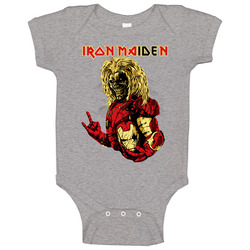 Ironman Maiden Baby One Piece