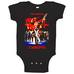 Cyborg Van Damme Karate Mma Baby One Piece