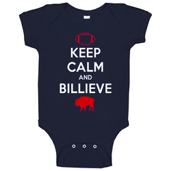 Buffalo Bills T Shirt Keep Calm and Billieve Funny Football Tee Baby One Piece Buffalo Bills T Shirt Keep Calm and Billieve Funny Football Tee Baby One Piece