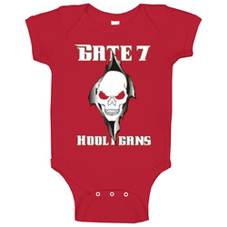 Olympiakos Fc Gate 7 Hooligan Baby One Piece Olympiakos Fc Gate 7 Hooligan Baby One Piece