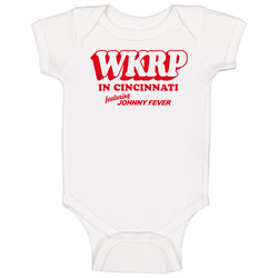 Wkrp In Cincinnati Retro Tv Show Baby One Piece