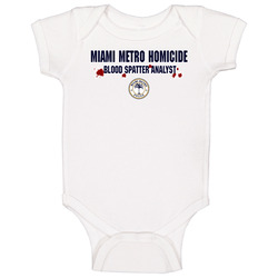 Miami Metro Homicide Dexter Tv Show Baby One Piece
