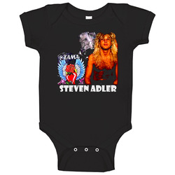 Steven Adler Drummer Baby One Piece