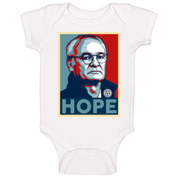 Claudio Ranieri Leicester City Fc Underdog Hope Baby One Piece Claudio Ranieri Leicester City Fc Underdog Hope Baby One Piece