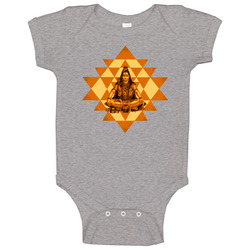 Shiva Sri Yantra Baby One Piece Shiva Sri Yantra Baby One Piece
