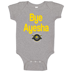 Bye Ayesha Cleveland Cavs Nba Champs 2016 Steph Curry Wife Twitter Baby One Piece Bye Ayesha Cleveland Cavs Nba Champs 2016 Steph Curry Wife Twitter Baby One Piece