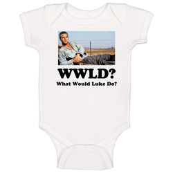 What Would Cool Hand Luke Do Baby One Piece