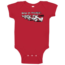 Keep On Truckin Baby One Piece Keep On Truckin Baby One Piece