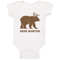 Beer Hunter Funny Hunting Baby One Piece Beer Hunter Funny Hunting Baby One Piece