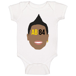 Antonio Brown Ab84 Pittsbugh Football Baby One Piece