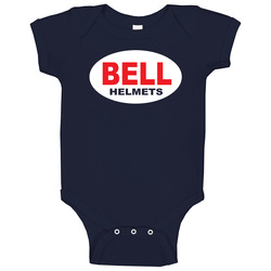 Bell Helmets Motorcycle Performance Apparel Logo Baby One Piece