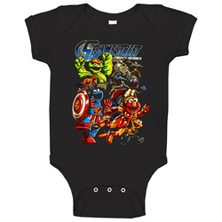 Sesame Street Mighty Heroes Baby One Piece