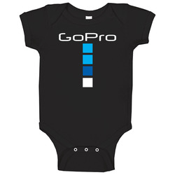 Gopro Technology Logo Alt Baby One Piece Gopro Technology Logo Alt Baby One Piece