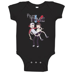 Cute Pilot Time Parody Twenty One Pilot Cute Baby One Piece
