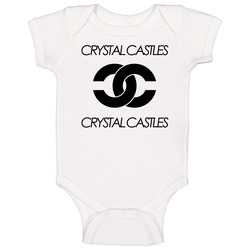 Tee Crystal Castle Castles Madonna Partylite Music White T-shirt Size S - 6XL Baby One Piece