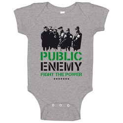 Public Enemy Fight The Power Baby One Piece