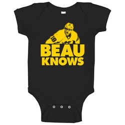 Beau Knows Beau Bennett Pittsburgh Hockey Baby One Piece Beau Knows Beau Bennett Pittsburgh Hockey Baby One Piece