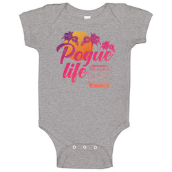Pogue Life Sunset Outer Banks Grunge Look Baby One Piece