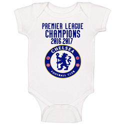 Chelsea Football Club Premier League Champions 2017 Fan Baby One Piece