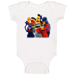 Sesame Street Friends Baby One Piece