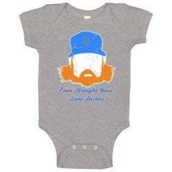 Ra Dickey Even Straight Guys Love Dickey Funny New York Baseball Baby One Piece Ra Dickey Even Straight Guys Love Dickey Funny New York Baseball Baby One Piece