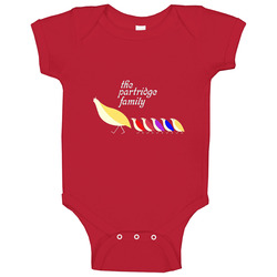 The Partridge Family Retro Tv Show Baby One Piece