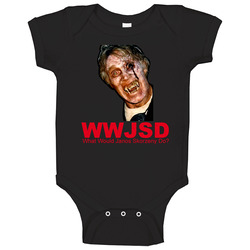 Wwjsd What Would Janos Skorzeny Do Cult Werewolf Tv Show Baby One Piece Wwjsd What Would Janos Skorzeny Do Cult Werewolf Tv Show Baby One Piece