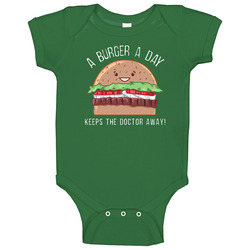 A Burger A Day Baby One Piece A Burger A Day Baby One Piece