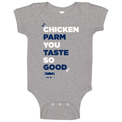 Chicken Parm You Taste So Good Peyton Manning Denver Football Baby One Piece