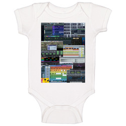 Massive Sylenth Cubase Fl Studio Ableton Waves Fabfilter Producer Tee Baby One Piece Massive Sylenth Cubase Fl Studio Ableton Waves Fabfilter Producer Tee Baby One Piece