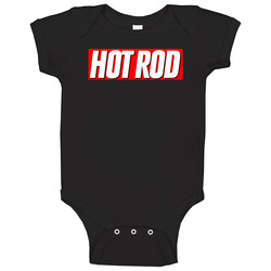 Tw Hot Rod Magazine Logo 060815 Baby One Piece Tw Hot Rod Magazine Logo 060815 Baby One Piece