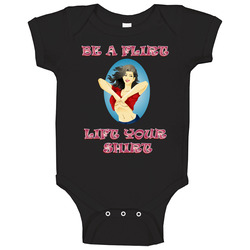Be A Flirt Baby One Piece Be A Flirt Baby One Piece