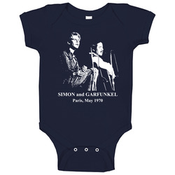 Simon And Garfunkle Baby One Piece Simon And Garfunkle Baby One Piece